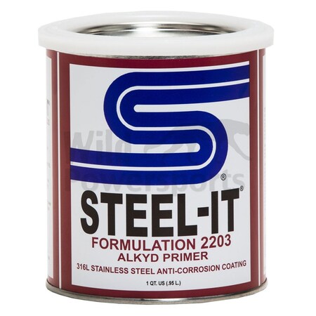 Steel-It STEEL-IT Alkyd Primer Quart (Alykd Precoat - Primer for Polyurethane topcoat) 2203Q